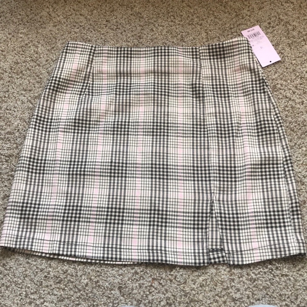 🌞Plaid skirt